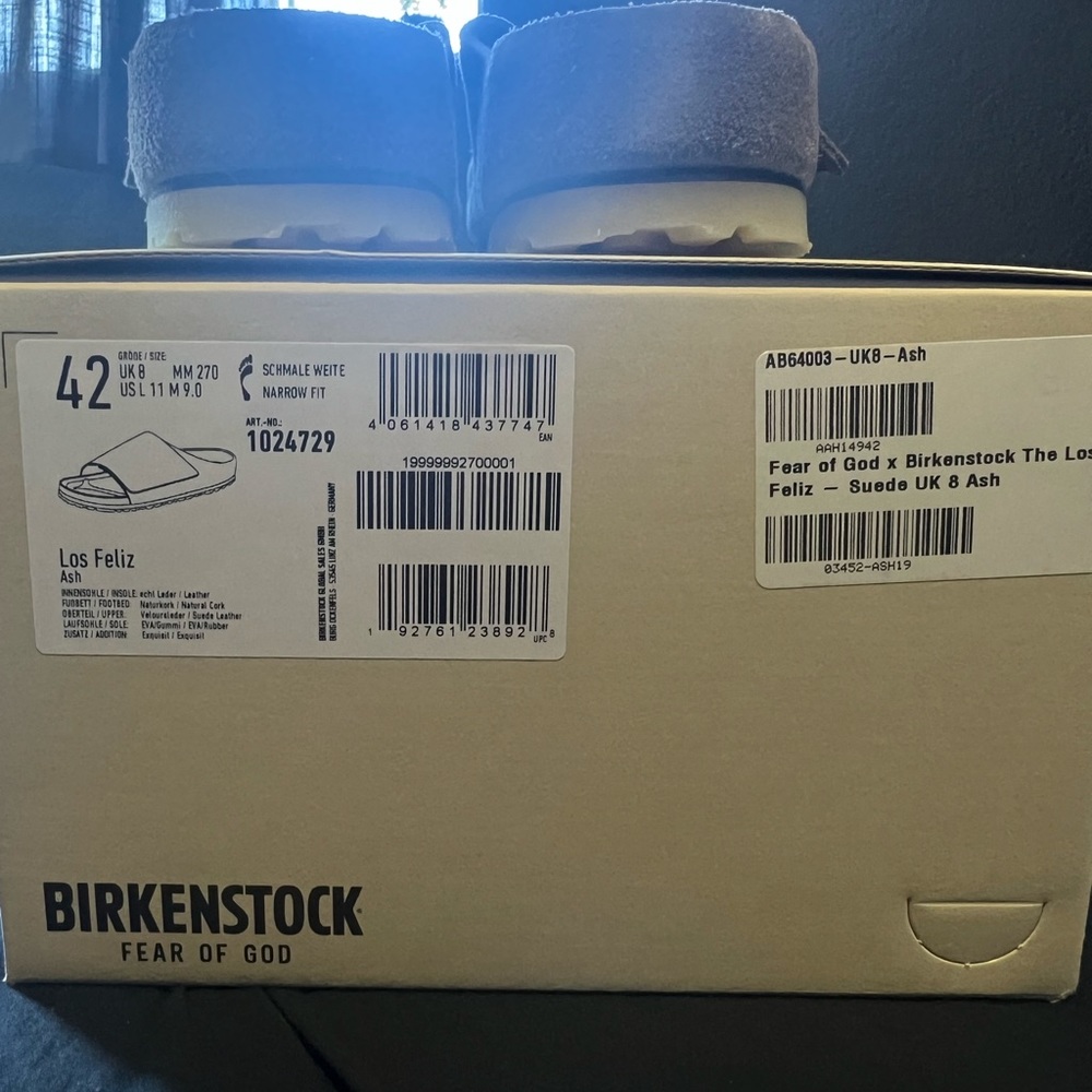 Fear of God x Birkenstock The Los Feliz Ash - Picture 3 of 3